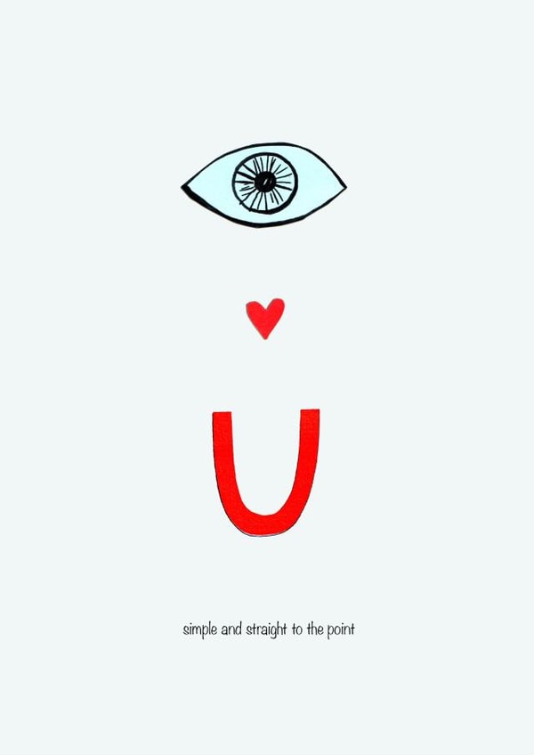 Simple and straight to the point card created by Just like Sophie