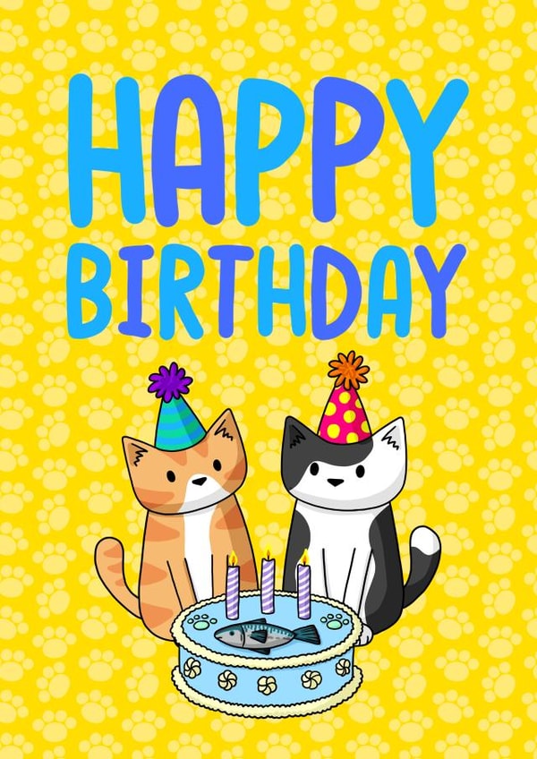 birthday cake Birthday Card 7838 created by Doodlecats