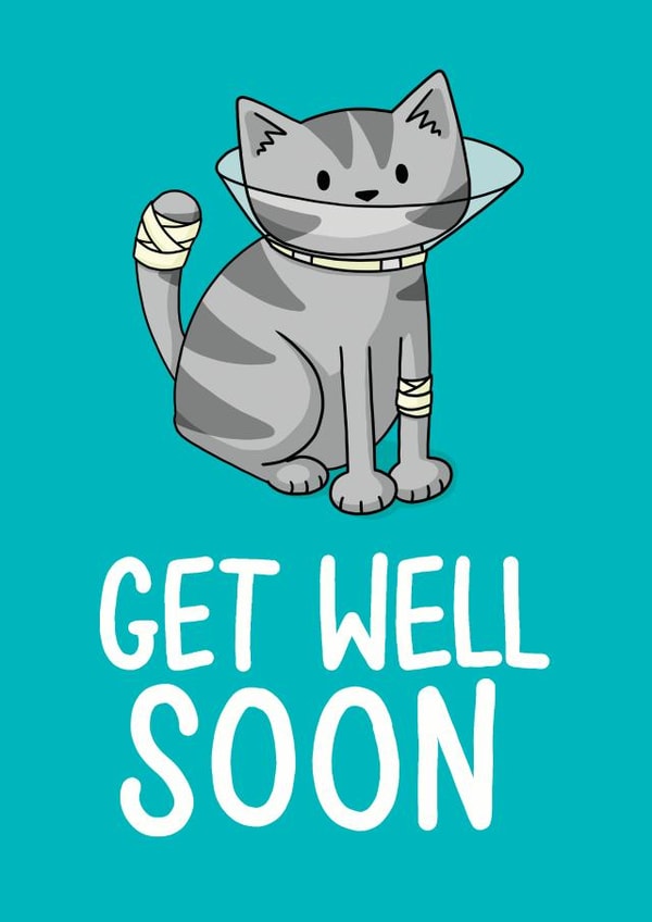 get well Get Well Card 7839 created by Doodlecats