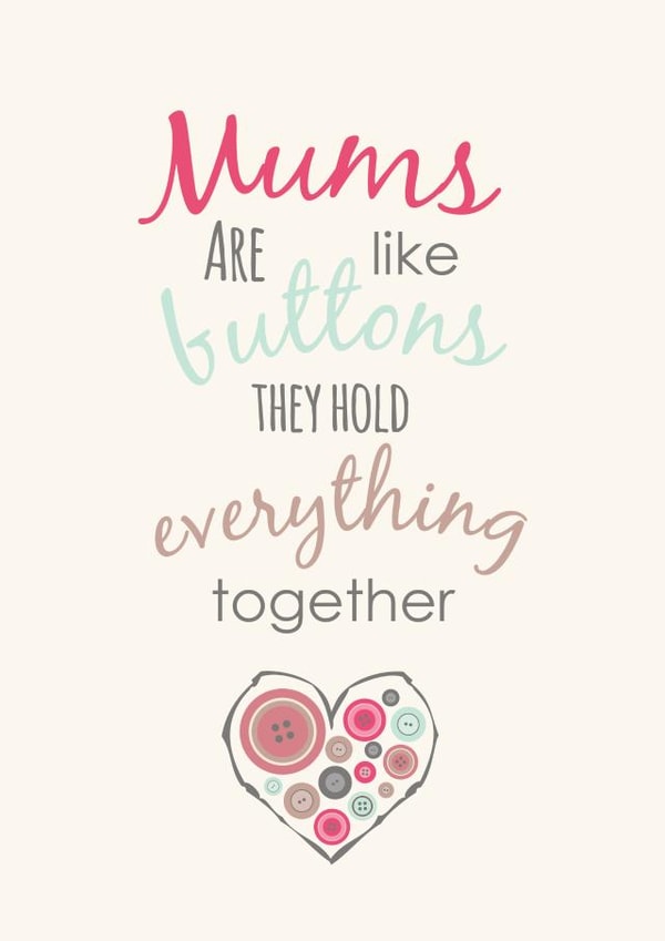 Mothers mum Mothers Day Card 27160 created by Ginger Ink Design