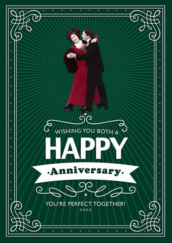 Anniversary Couple Anniversary Card 8051 created by Meany-Bo-Beany