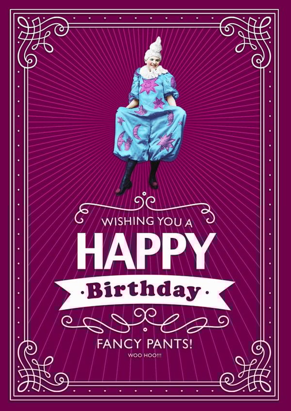 Birthday Fancy Birthday Card 30409 created by Meany-Bo-Beany