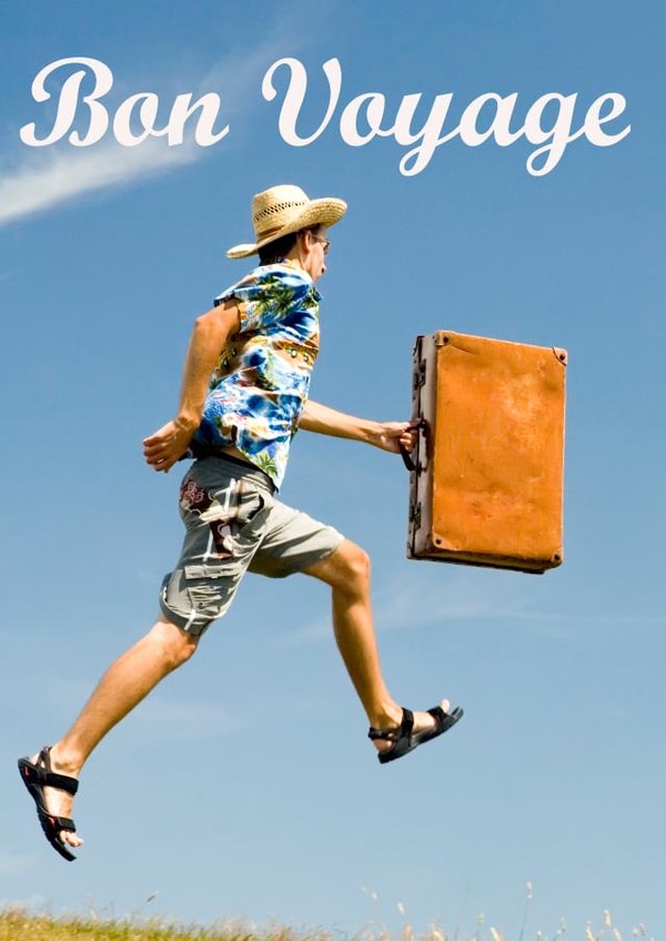 Travel travelling Leaving Card 7950 created by nick hanna