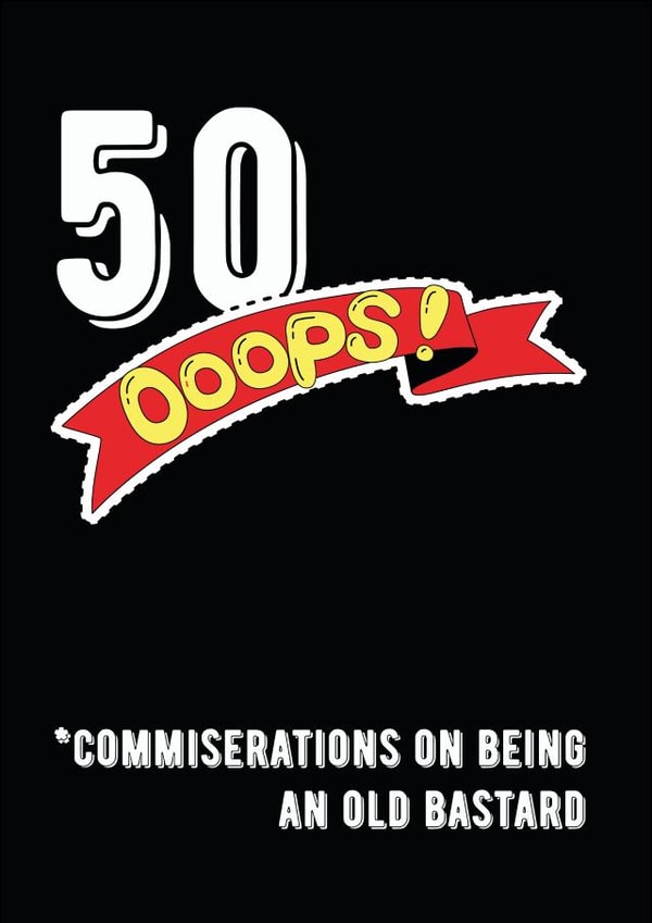 milestone 50 Birthday Card 8060 created by Filthy Sentiments