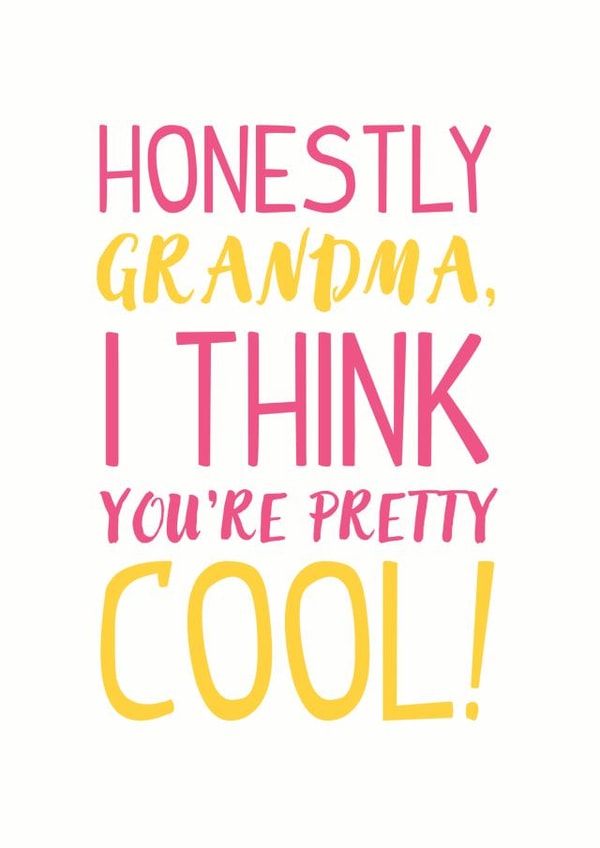 grandma gran Mothers Day Card 28195 created by Paper Sheriff