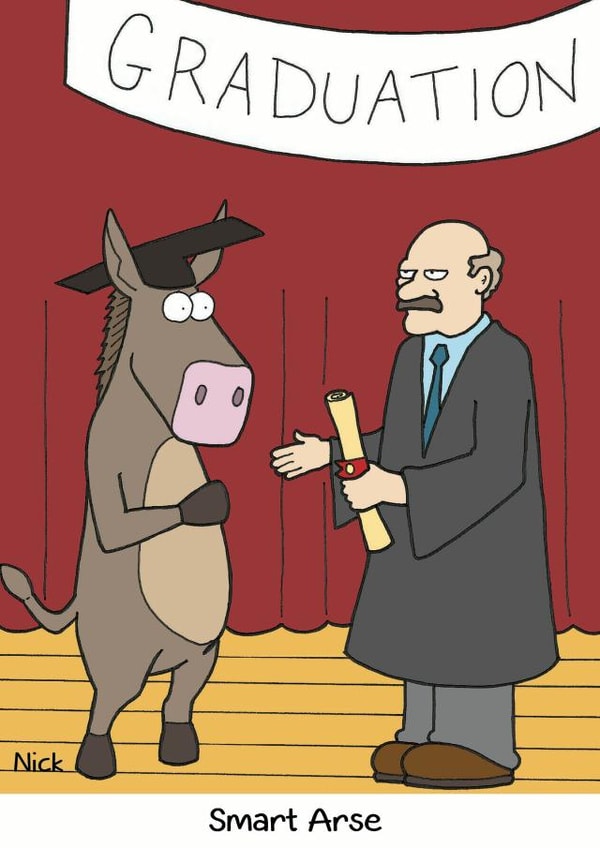 Graduation congratulations Graduation Card 6769 created by Nick Hannaford-Hill