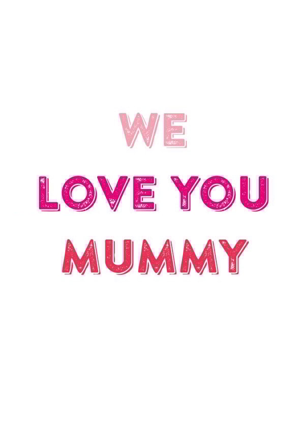 Female Adult Mothers Day Card 3518 created by Do You Punctuate?