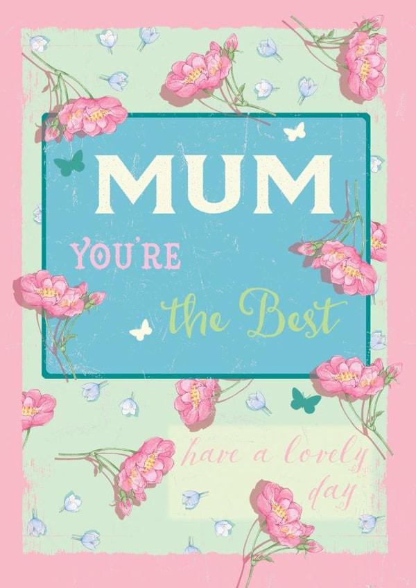 Female Adult Mothers Day Card 2399 created by Siobhan at april rose