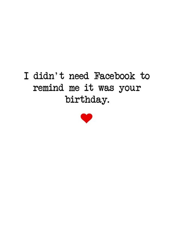facebook funny Birthday Card 30722 created by Coral Ridley
