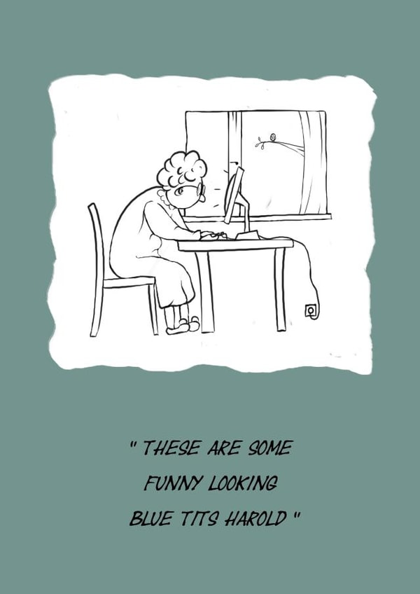 Birthday Funny Humour Card 30376 created by Ruairidh  Morrison 