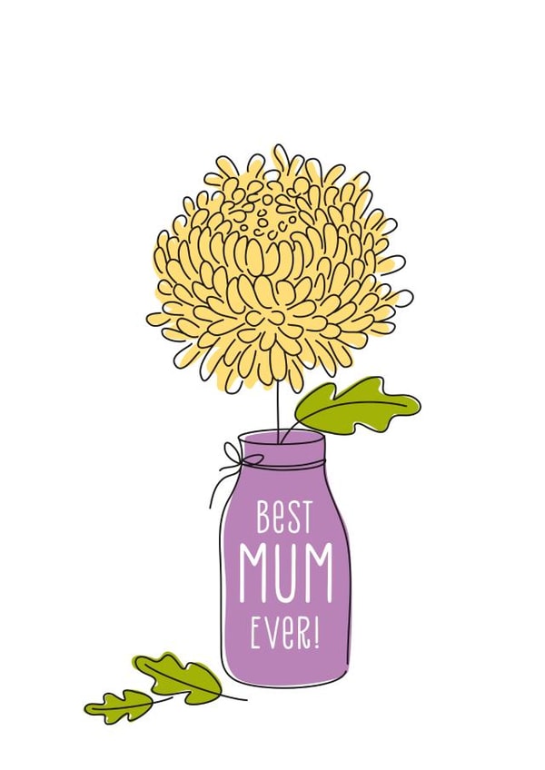 mother mum Mothers Day Card 2499 created by The Imagination Spot
