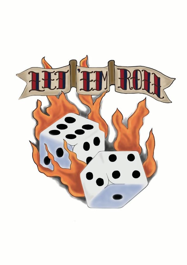 lucky dice Card 30915 created by Sailor Made