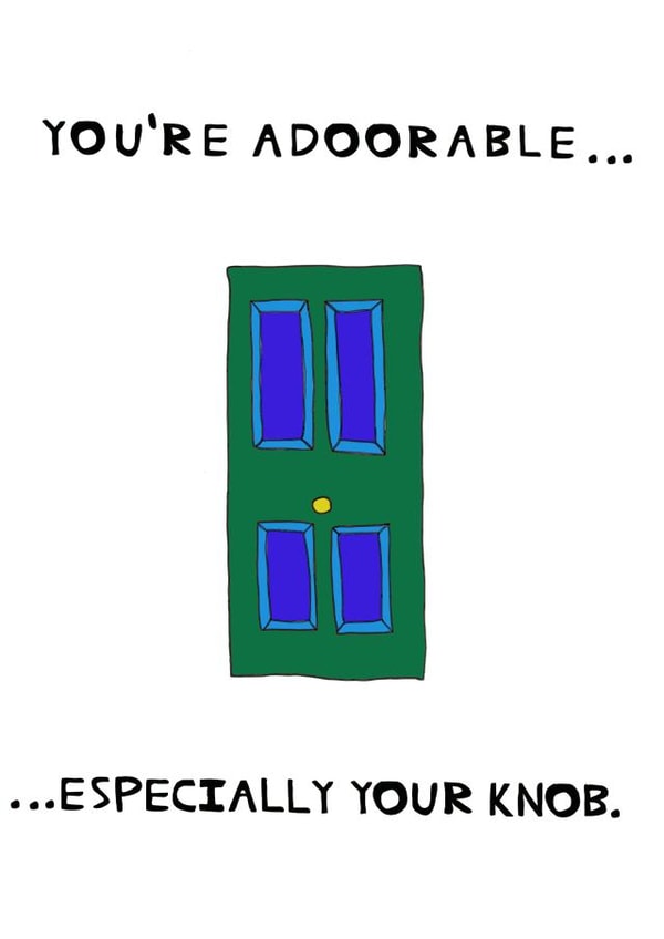 Pun Valentines Humour Card 30880 created by Peter Cole