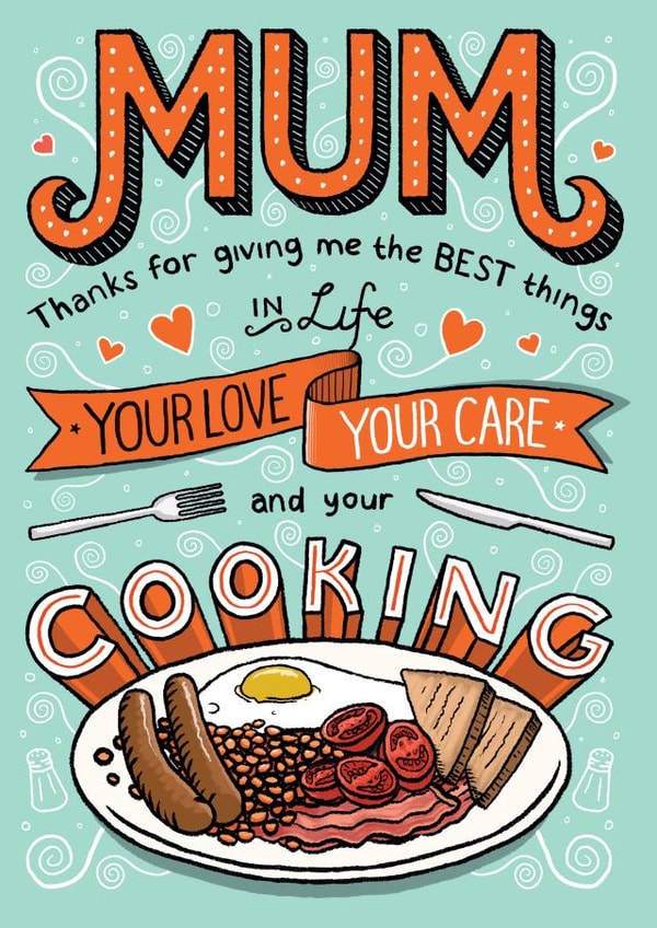 Mum, if food was a love language yours would be the greatest language ever created by Benjamin Anthonisz