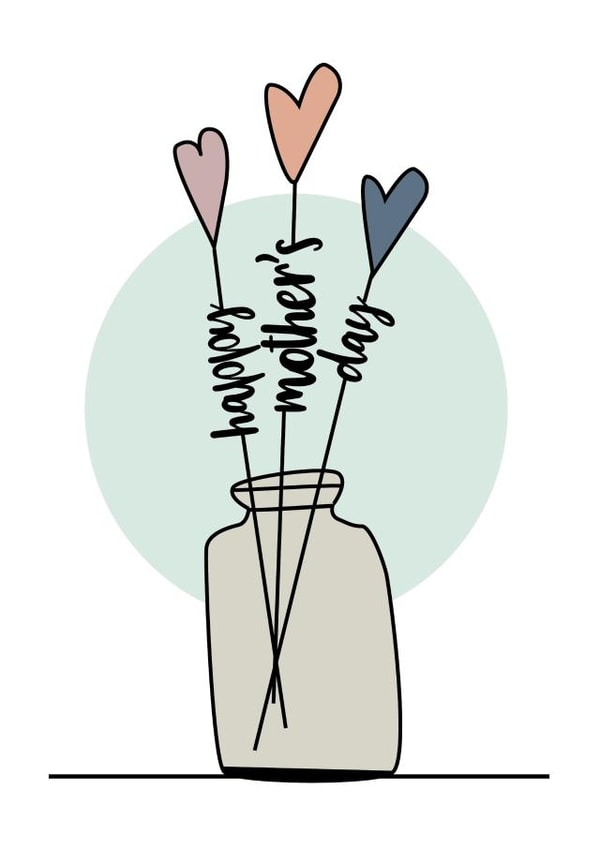 mother mum Mothers Day Card 31195 created by Spotty N Stripy