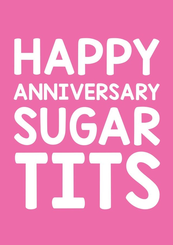 anniversary crude Anniversary Card 30984 created by Thirty Mussels