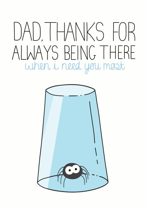 Always there Father's Day card created by Sioux Alice