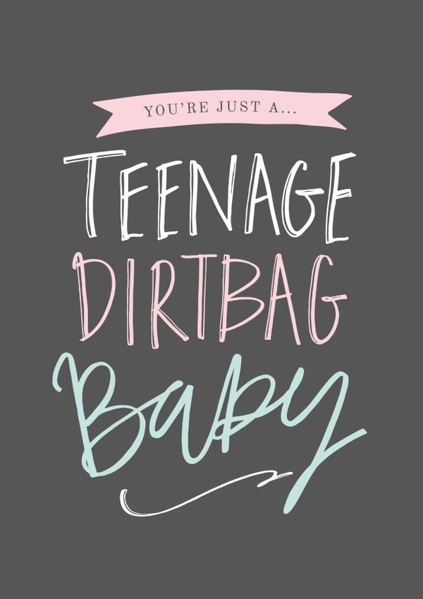 Teenage birthday Birthday Card 8855 created by Pearl of a Girl