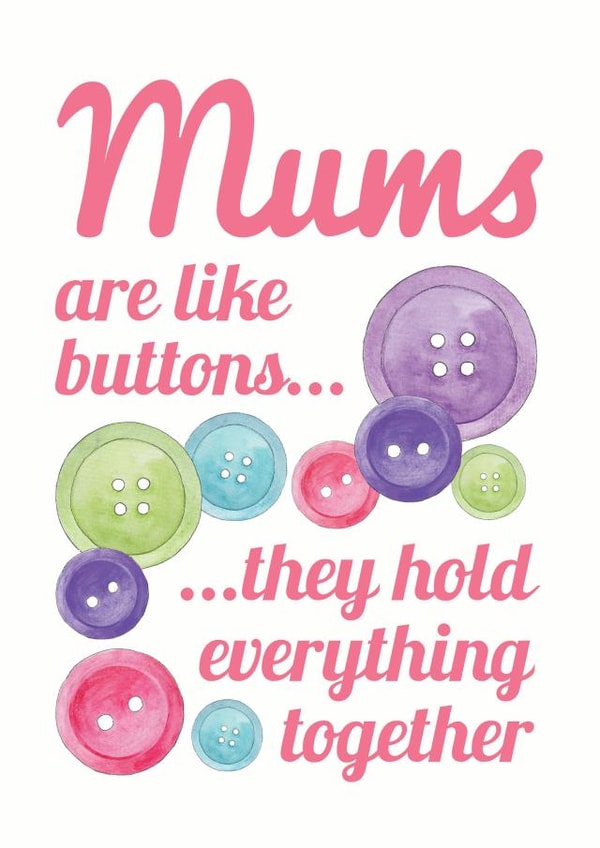 Mums like Mothers Day Card 8867 created by Duckduckle Design