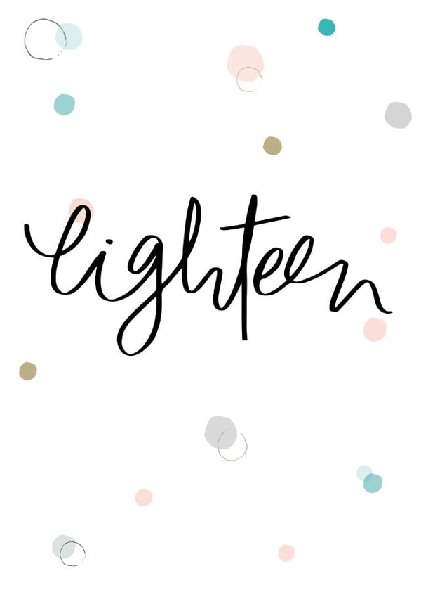 eighteen birthday Birthday Card 8858 created by Pearl of a Girl