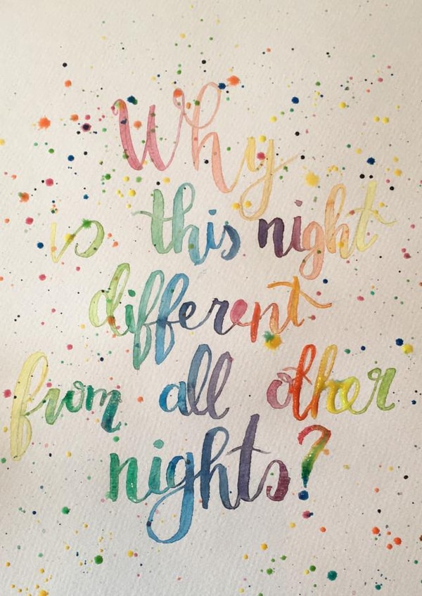 Passover Pesach Card 31414 created by Paper Andrea