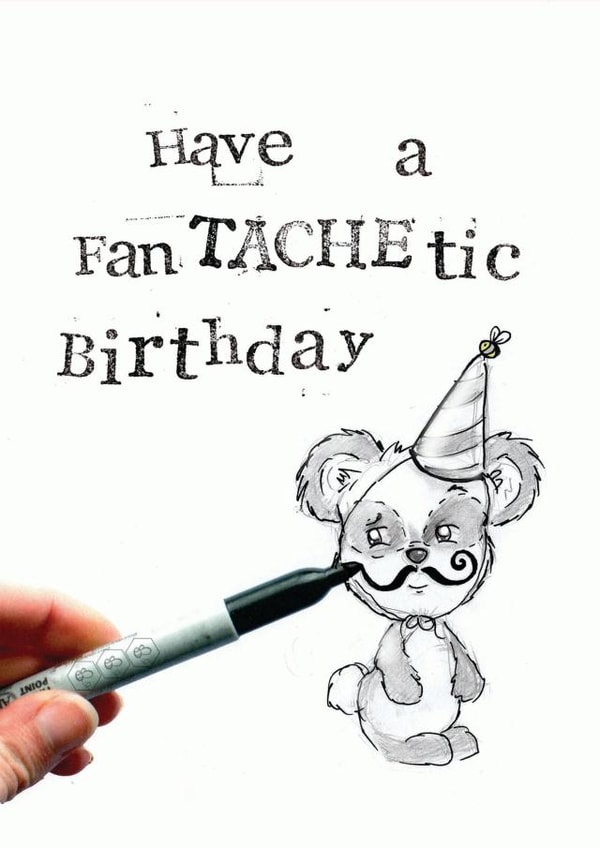 BIRTHDAY PUN Birthday Card 31440 created by VICKI BRETT