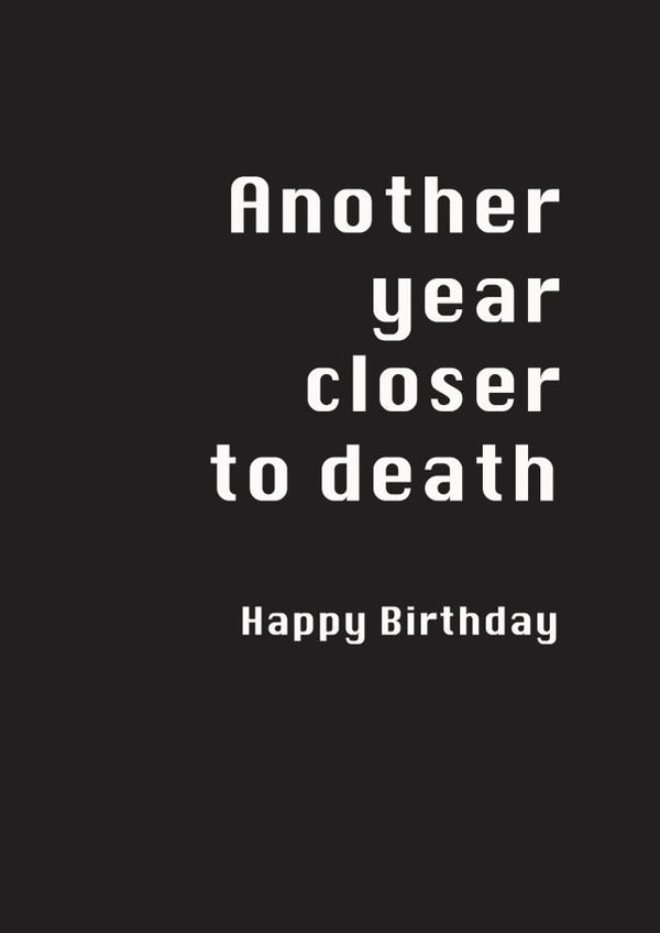 birthday humour Birthday Card 29524 created by Potty Mouth