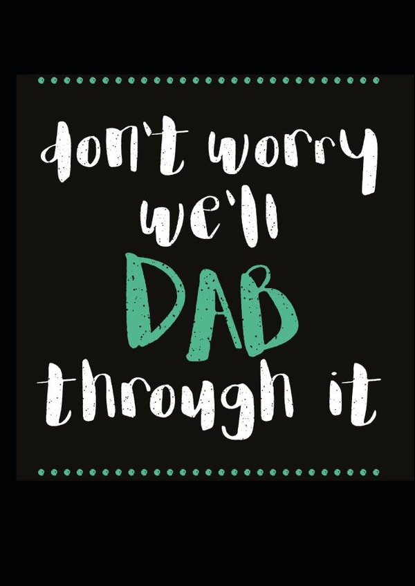 dont worry Get Well Card 7830 created by Hoard Pretty Things