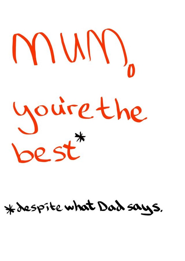 Mum Mother Mothers Day Card 30882 created by Peter Cole