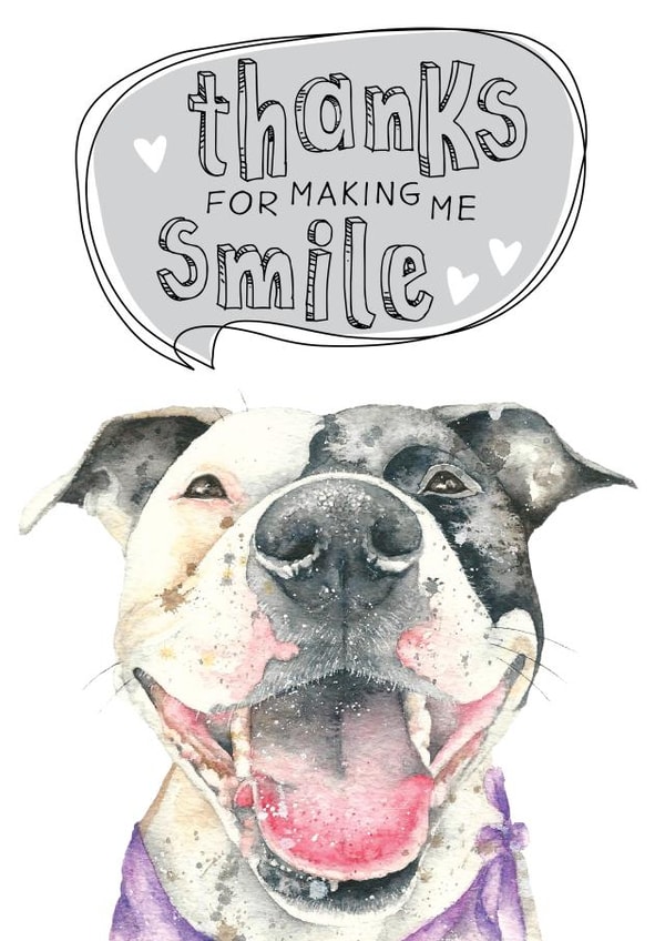 thanks thankyou Love & Friendship Card 8292 created by Dotty Dog Art