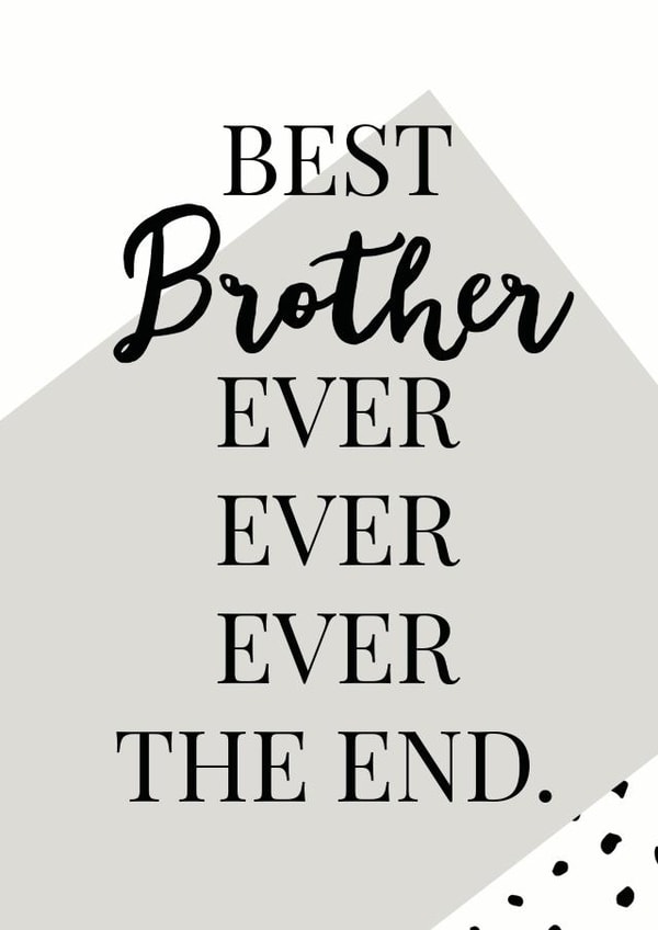 brother best Love & Friendship Card 31475 created by Oh So Serendipity