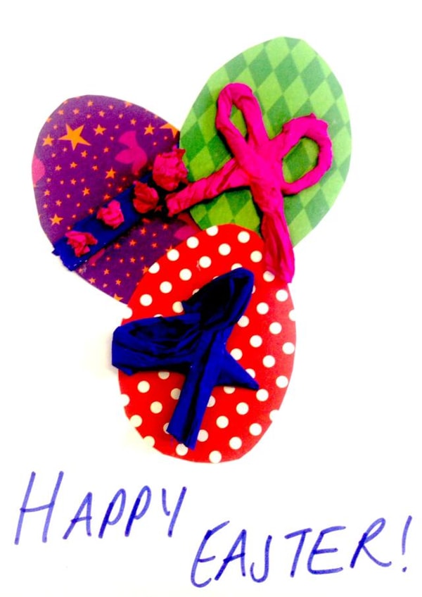 easter eggs Card 29841 created by North London Cares