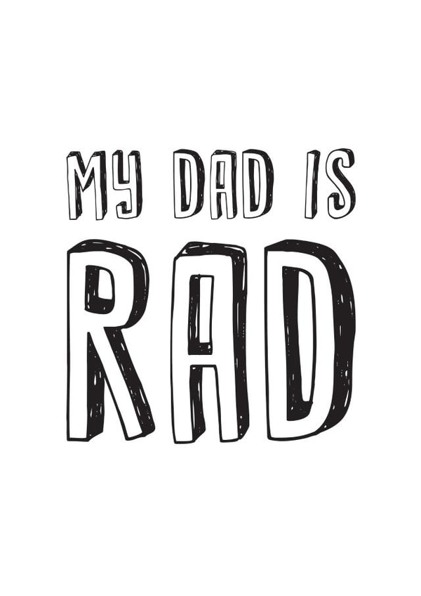 dad rad Father's Day Card 31120 created by Joanna Miller