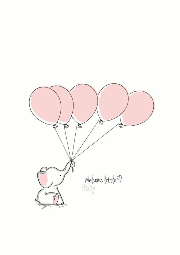 babygirl pink Card 31725 created by Claire Webster