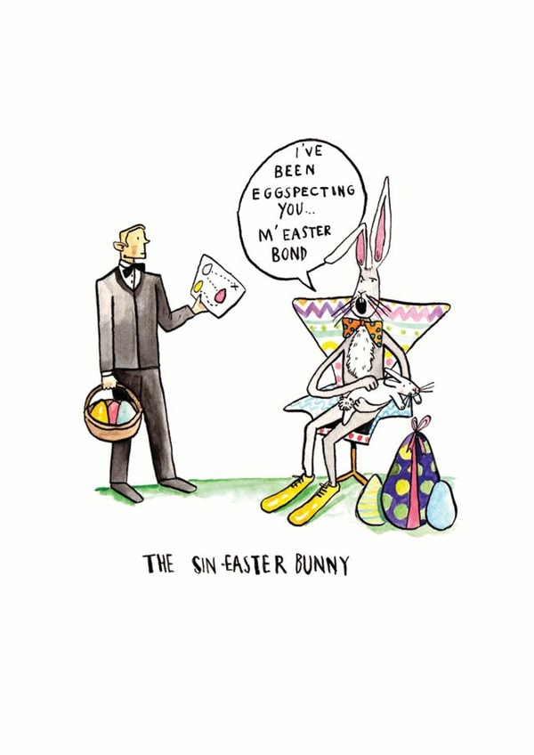 easter pun Easter Card 5508 created by Jelly Armchair