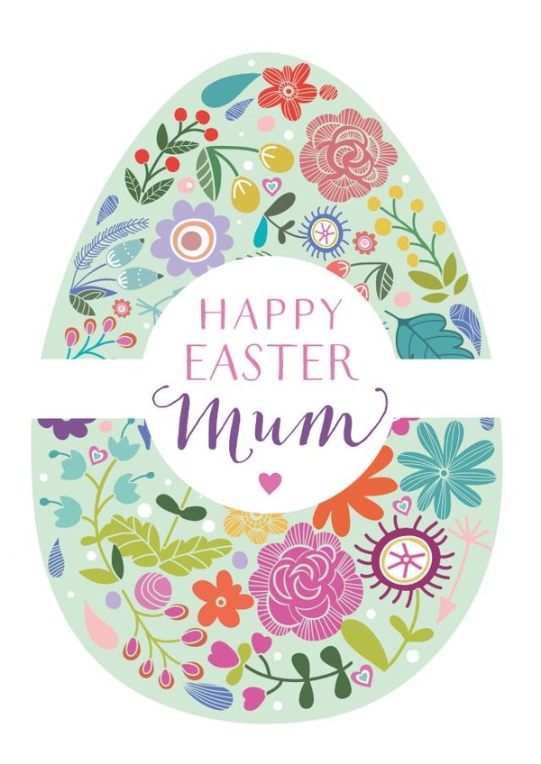 mum mother Easter Card 3805 created by Wink Design - Michelle Roberts