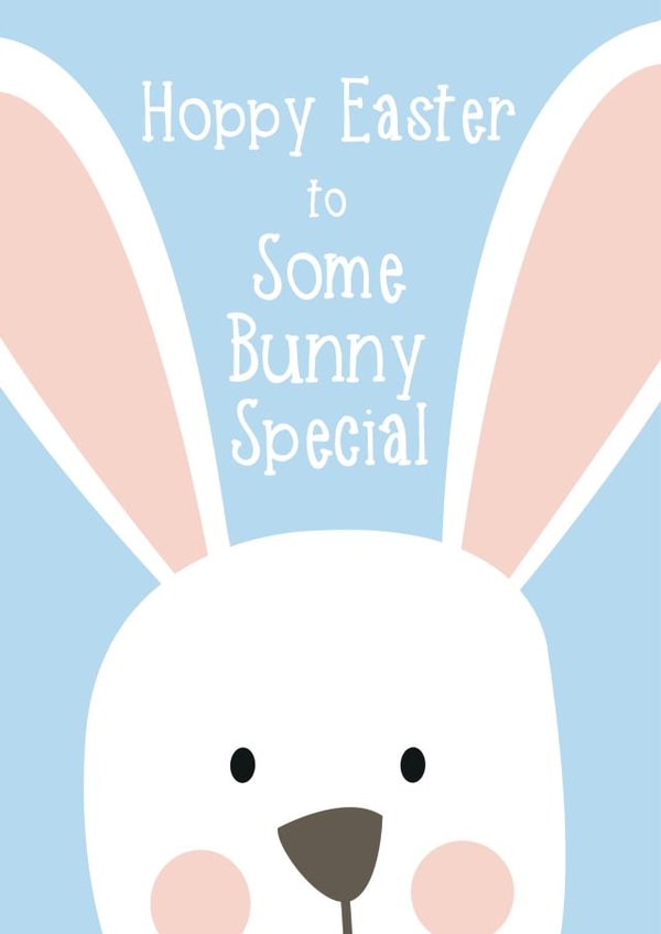 love rabbit Easter Card 3807 created by Wink Design - Michelle Roberts