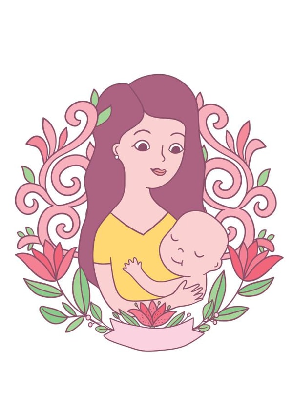 mother day Mothers Day Card 22914 created by Anna Alekseeva