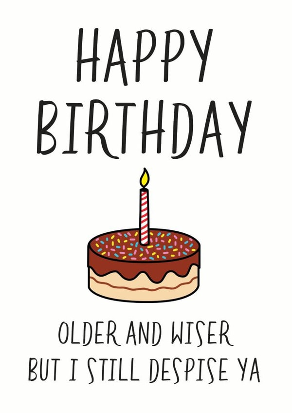 birthday cake Birthday Card 31797 created by Peabody Studio