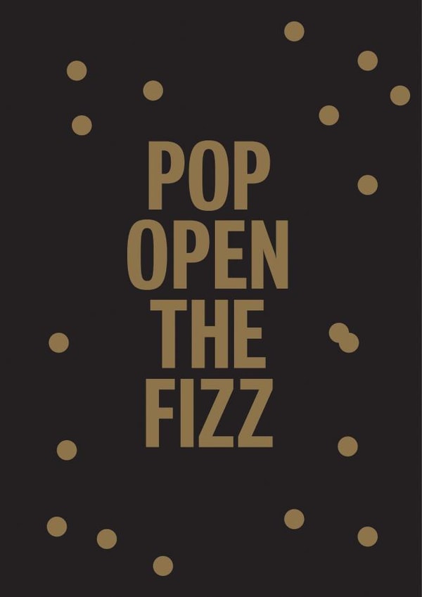 POP open the fizz created by Lovely Cuppa