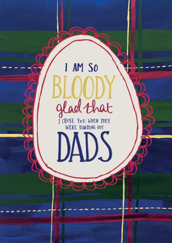 dad funny Father's Day Card 26718 created by Claire Lefevre