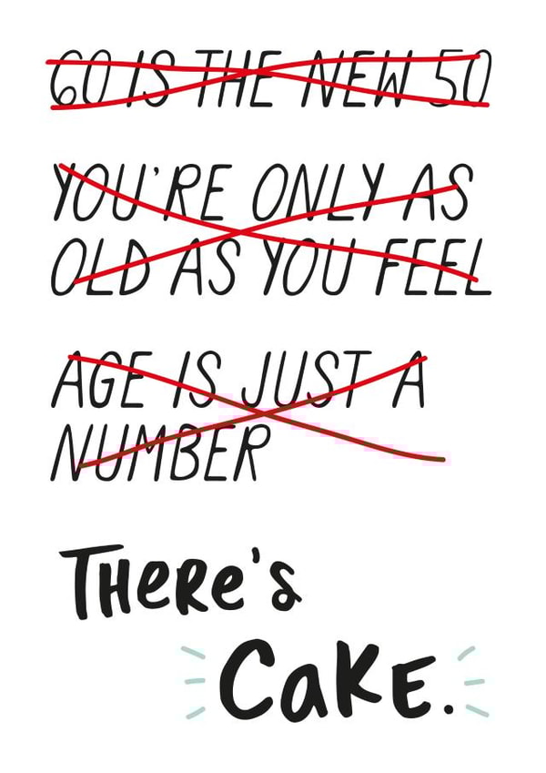 60th 60 Birthday Card 7565 created by Chelsey Adams