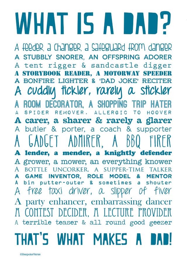 dad father Father's Day Card 8664 created by Joanna Miller