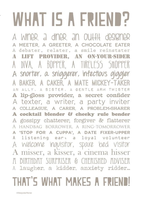 Friend birthday card created by Joanna Miller