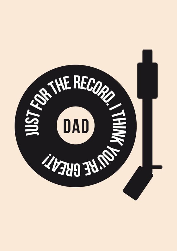 Just for the record Dad created by Doodlelove