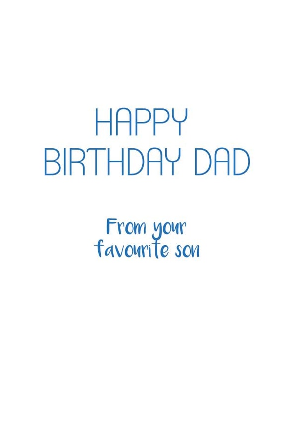 dad son Father's Day Card 32043 created by Victoria Keown
