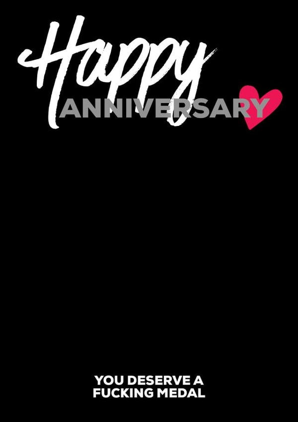 you deserve Anniversary Card 8089 created by Filthy Sentiments