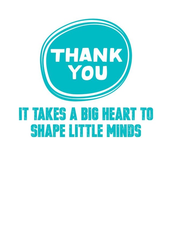 Thank you Thank You Card 8723 created by Silly Sentiments