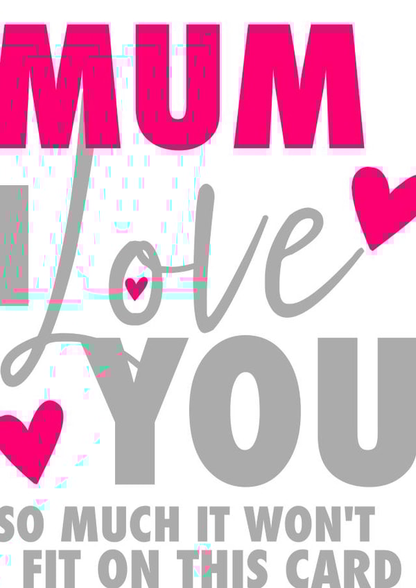 Mum Female Birthday Card 31181 created by Silly Sentiments