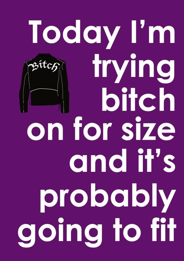 mates funny Just because Card 2756 created by Sarah Watts @2littleboys